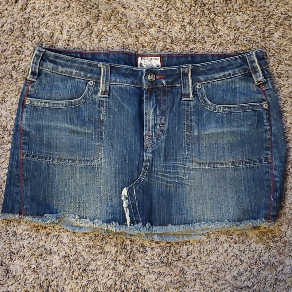 Denim skirt